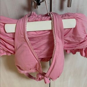 Juicy Couture Pink Women's 2 piece swimsuit (different size top and bottom)
